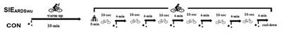 Warm-Up With Added Respiratory Dead Space Volume Mask Improves the Performance of the Cycling Sprint Interval Exercise: Cross-Over Study